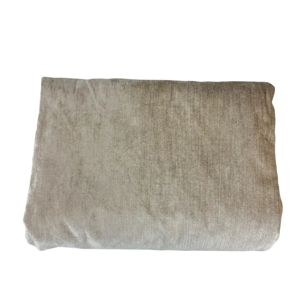 West Elm Velvet Duvet Cover in Sand Full/Queen